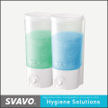 400ml*2 Double Soap Dispenser, Hotel Bathroom Shampoo Dispenser (V-9102)